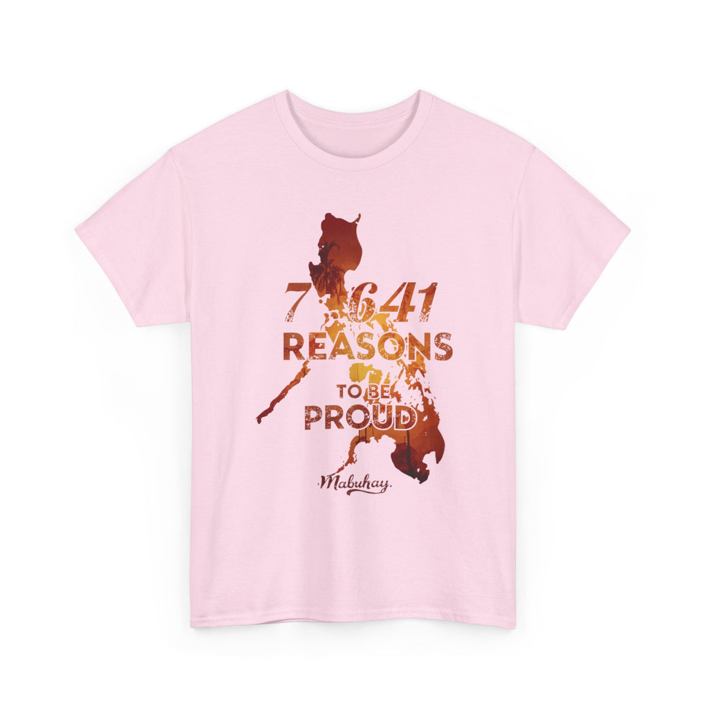 Philippines Pride Tee — "7,641 Reasons to Be Proud" Map Graphic