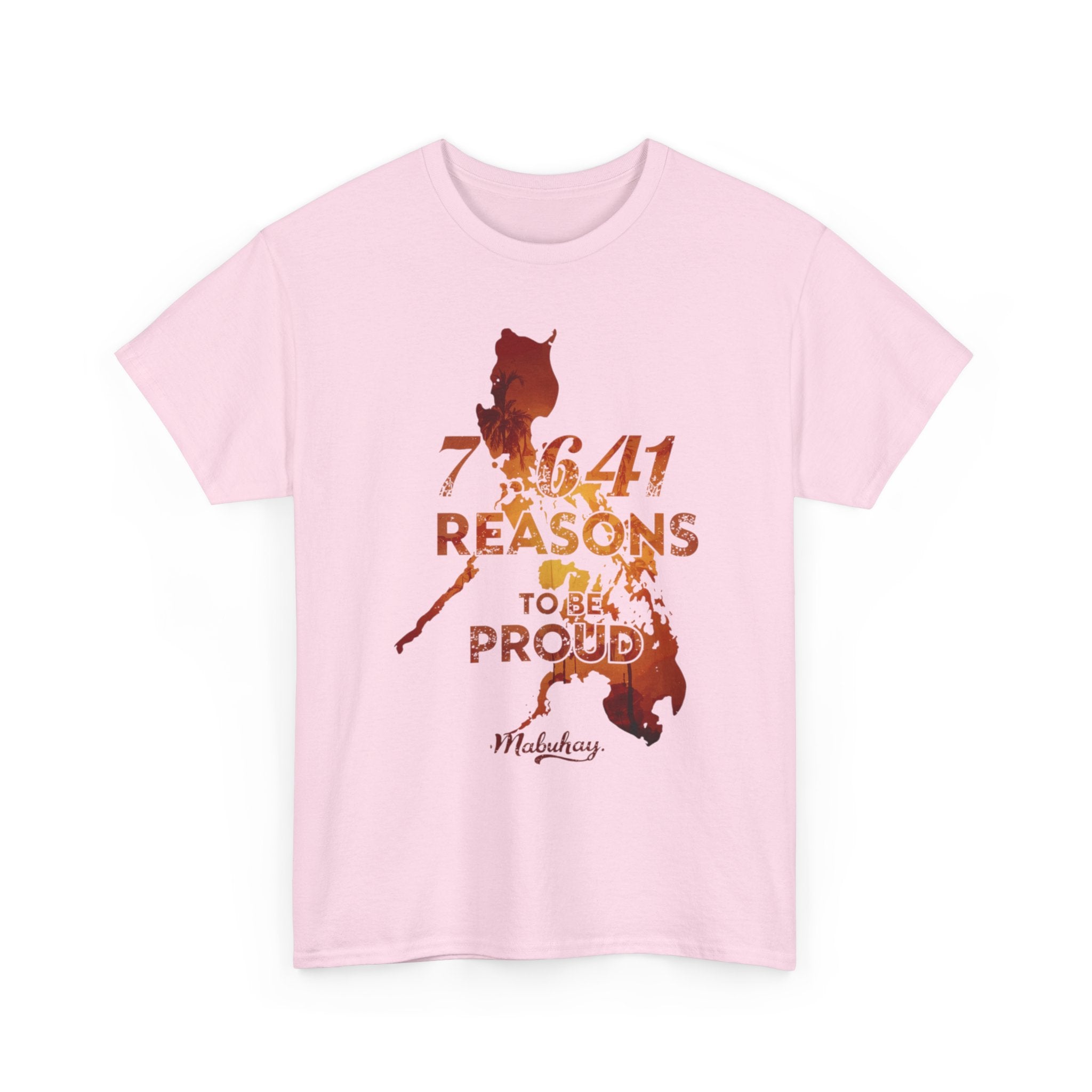 Philippines Pride Tee — "7,641 Reasons to Be Proud" Map Graphic