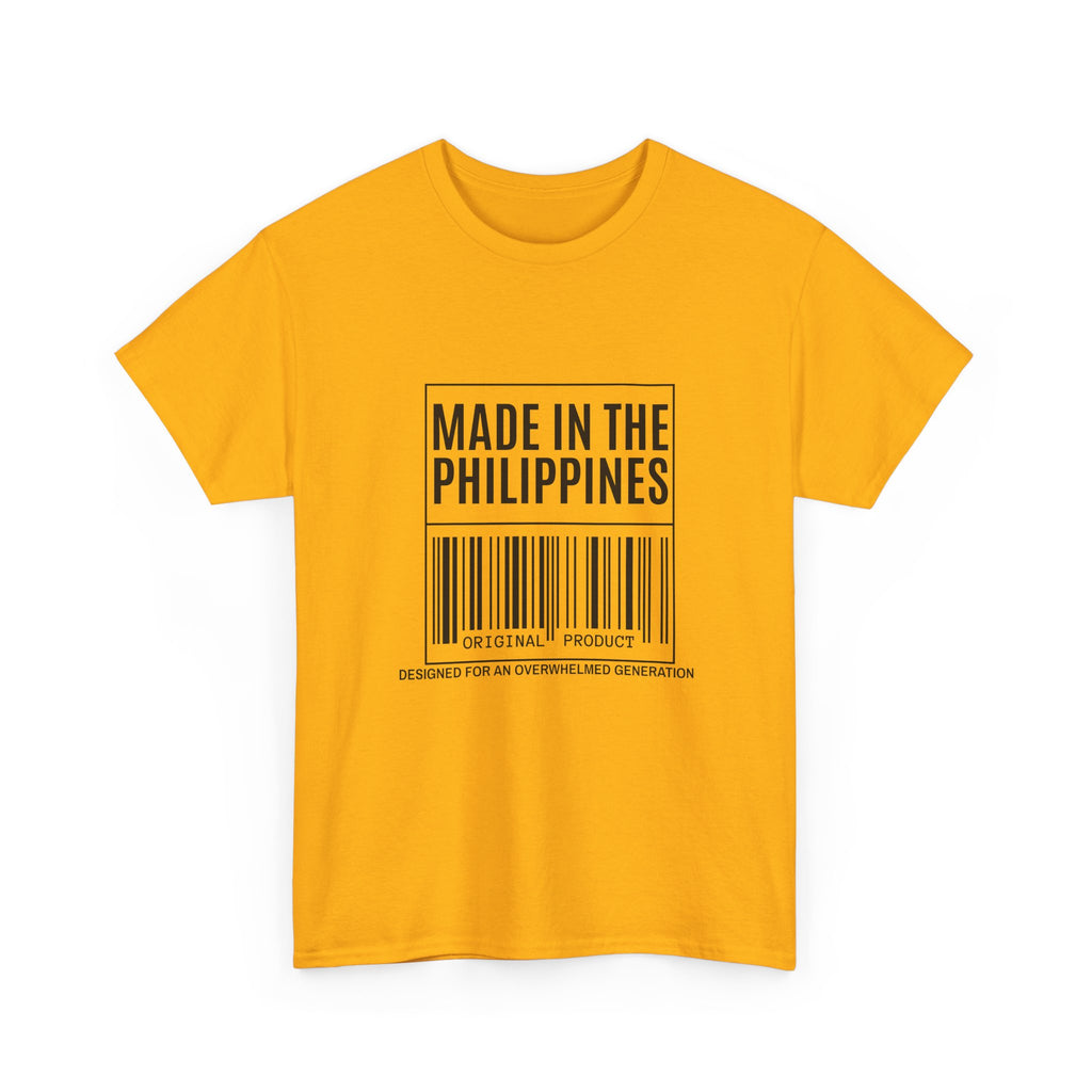 Made in the Philippines T‑Shirt — Barcode Heritage Tee