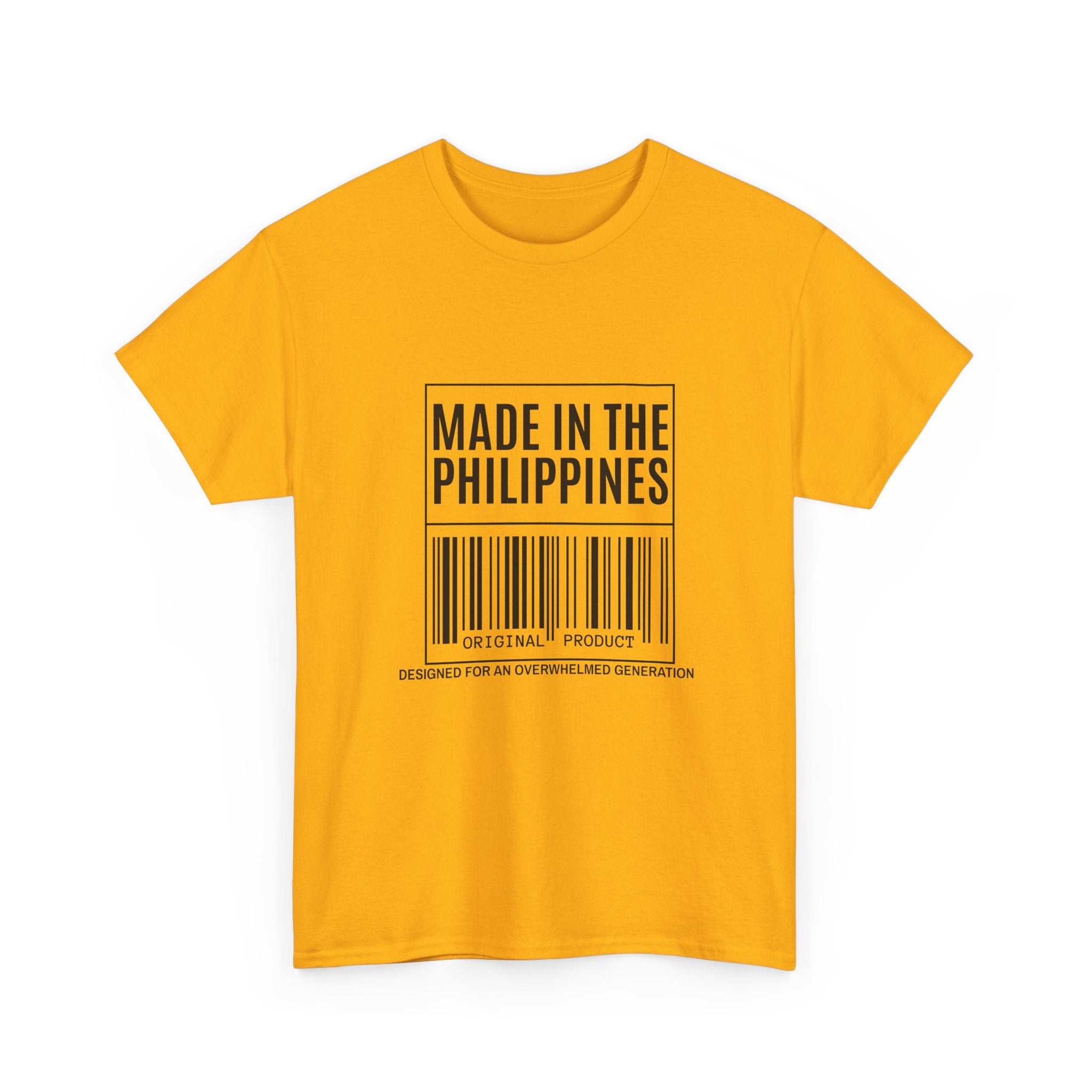 Made in the Philippines T‑Shirt — Barcode Heritage Tee