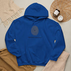 Heavenly Crafted Hoodie — Minimal Fingerprint Graphic Hooded Sweatshirt