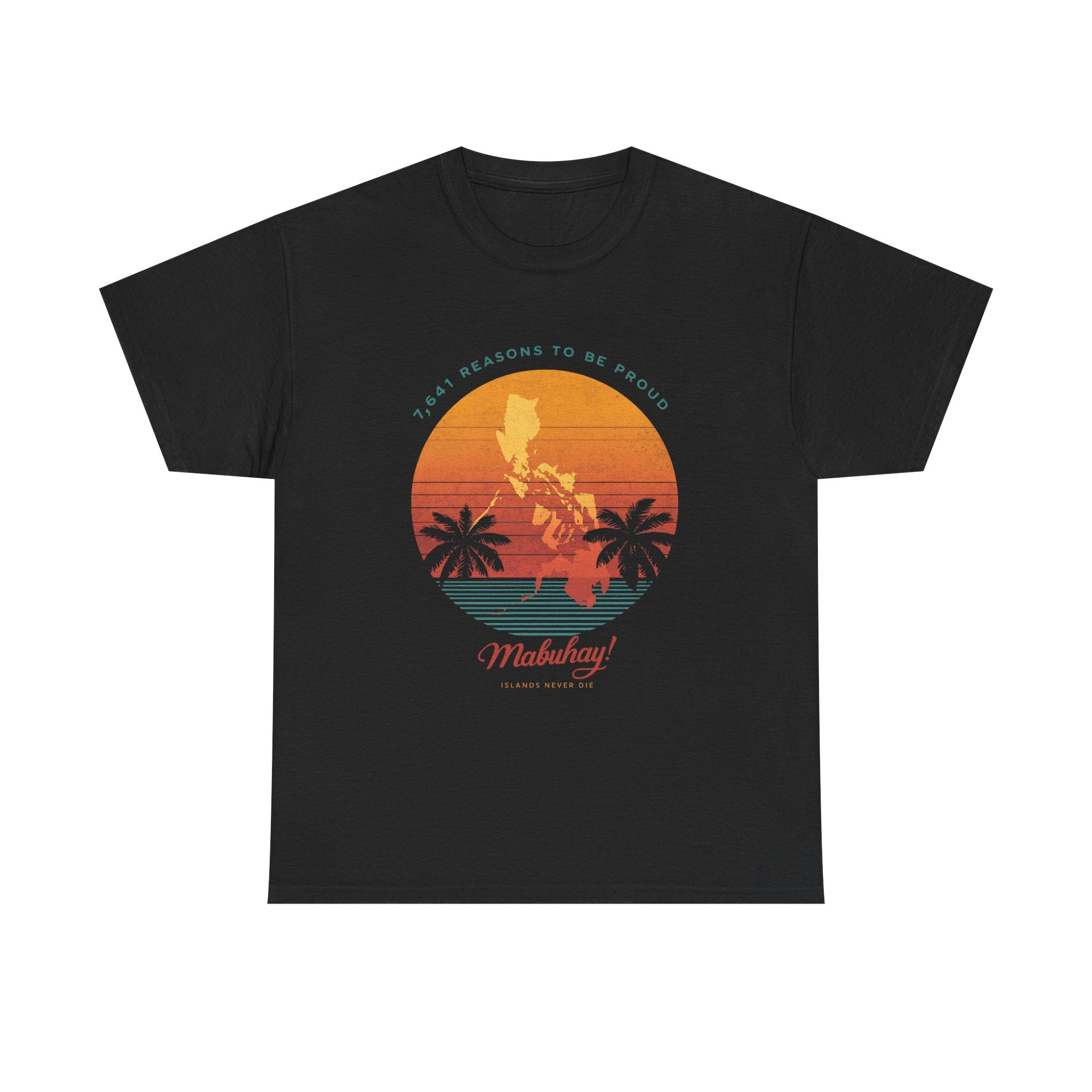 T-Shirt - 'Mabuhay' Tropical Sunset Philippines Pride Tee