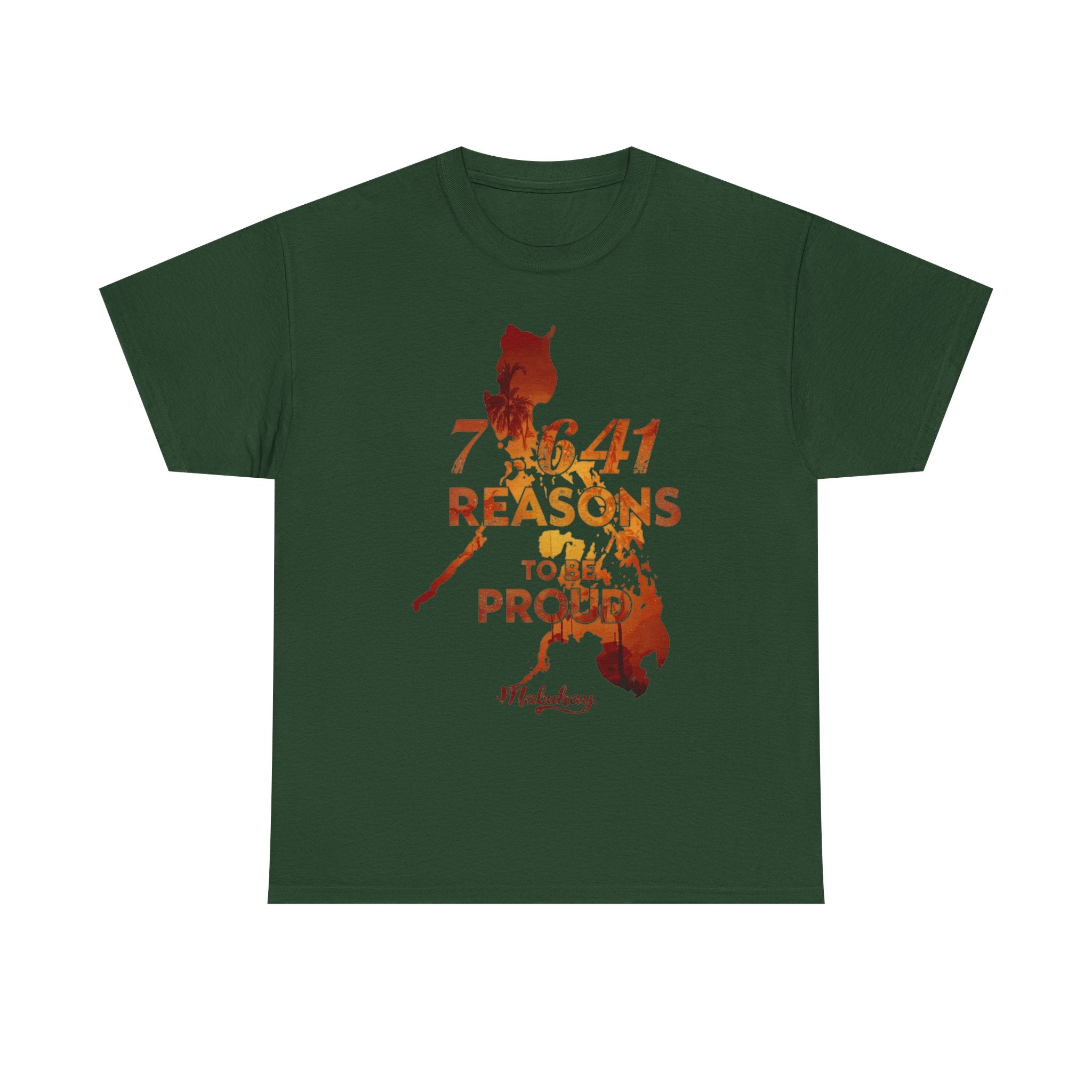 Philippines Pride Tee — "7,641 Reasons to Be Proud" Map Graphic