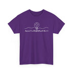 Christian Cross Graphic Tee — "Jesus and I Live By Faith" Inspirational Bible Verse Shirt