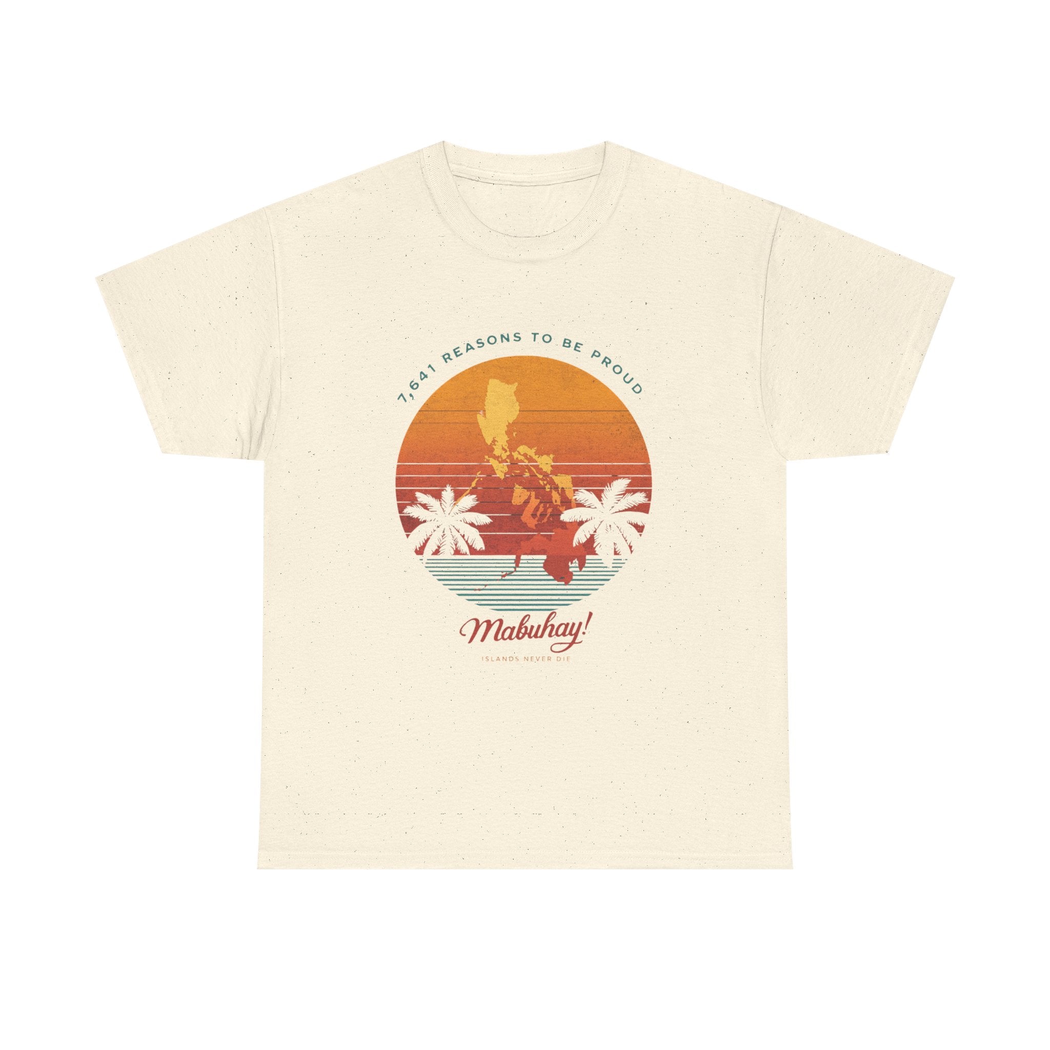 T-Shirt - 'Mabuhay' Tropical Sunset Philippines Pride Tee