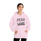 Fear Is a Liar Hoodie — Inspirational Christian Faith Sweatshirt