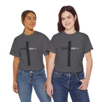 Christian Cross T-Shirt — "Salvation Romans 5:8" Faith Tee