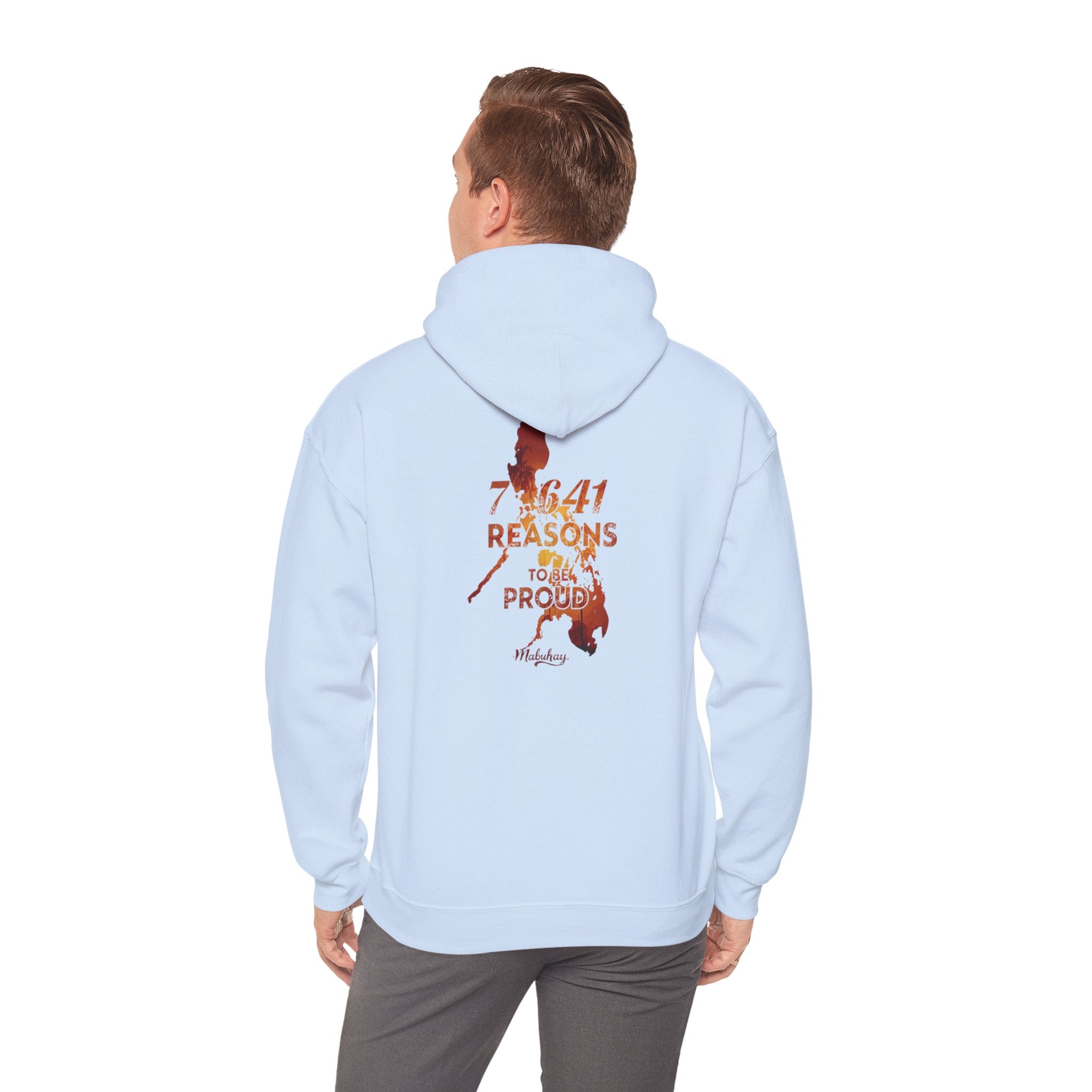 7641 Reasons To Be Proud Pinoy Hoodie — Philippines Graphic Pullover