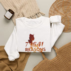 Philippines Map '7,641 Reasons to Be Proud Pinoy' Crewneck Sweatshirt