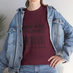 Made in the Philippines T‑Shirt — Barcode Heritage Tee