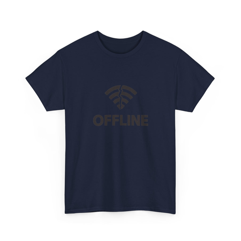 Christian 'Offline' Tee — Back Print: "Go Into Your Room, Close the Door and Pray"