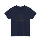 Christian 'Offline' Tee — Back Print: "Go Into Your Room, Close the Door and Pray"