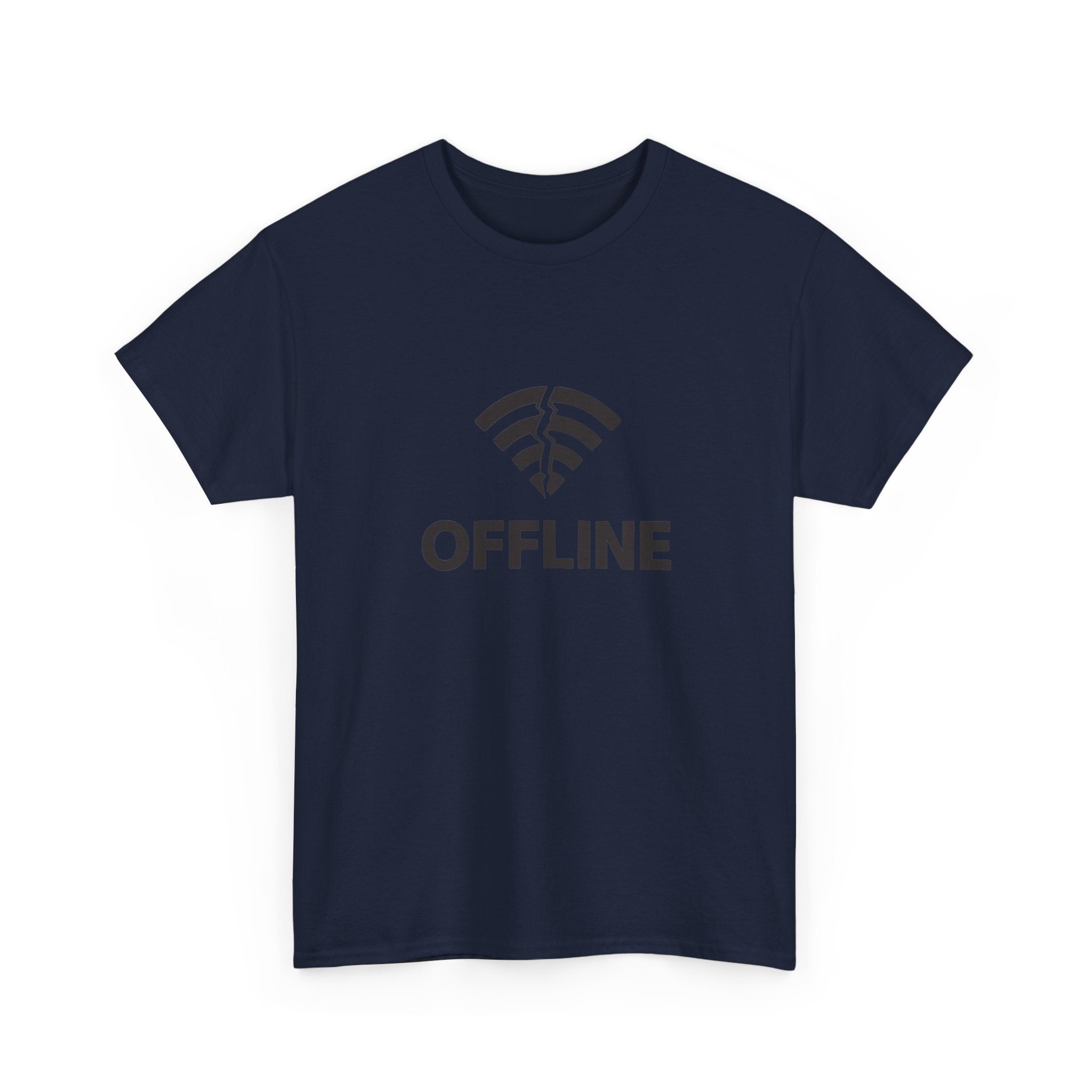 Christian 'Offline' Tee — Back Print: "Go Into Your Room, Close the Door and Pray"
