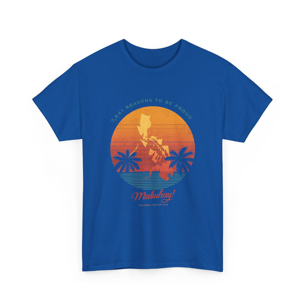 T-Shirt - 'Mabuhay' Tropical Sunset Philippines Pride Tee