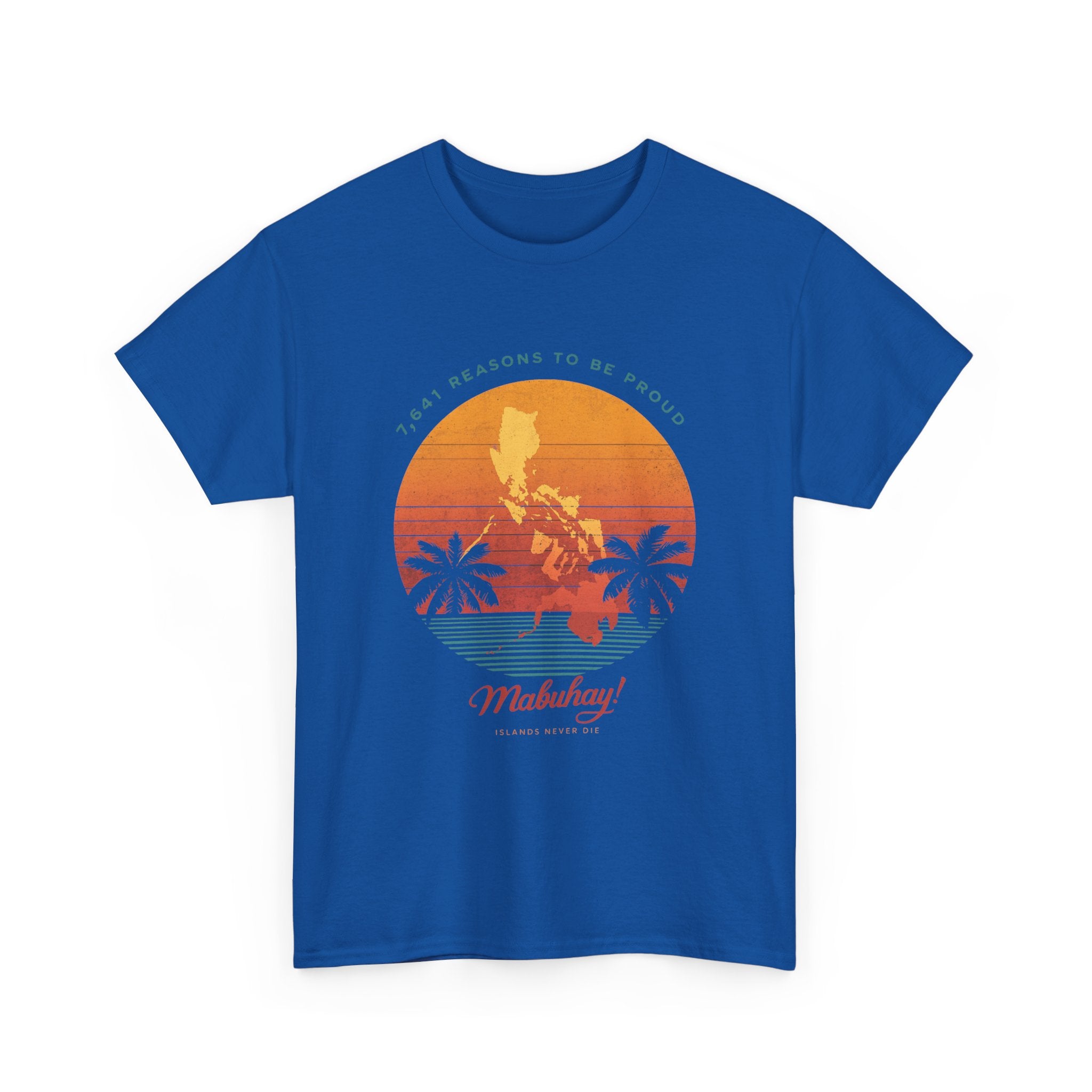 T-Shirt - 'Mabuhay' Tropical Sunset Philippines Pride Tee
