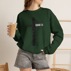 Christian Crewneck Sweatshirt "Salvation" Romans 5:8 Pullover, Jesus Cross Apparel, Faith Grace Graphic Sweatshirt