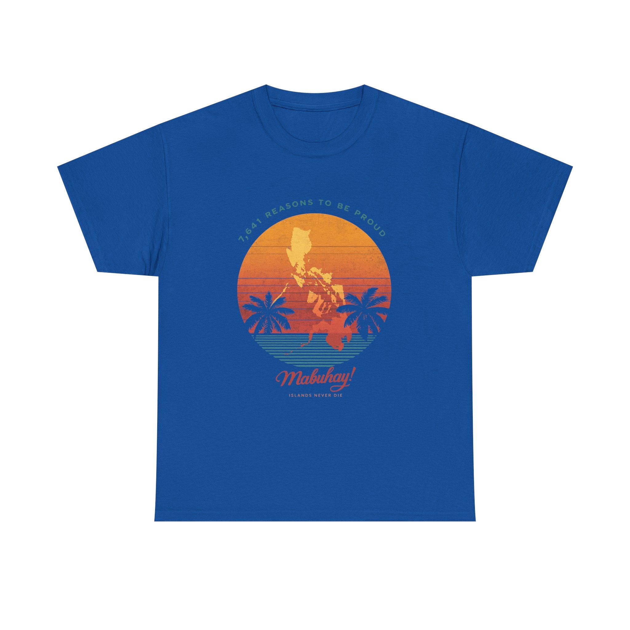 T-Shirt - 'Mabuhay' Tropical Sunset Philippines Pride Tee
