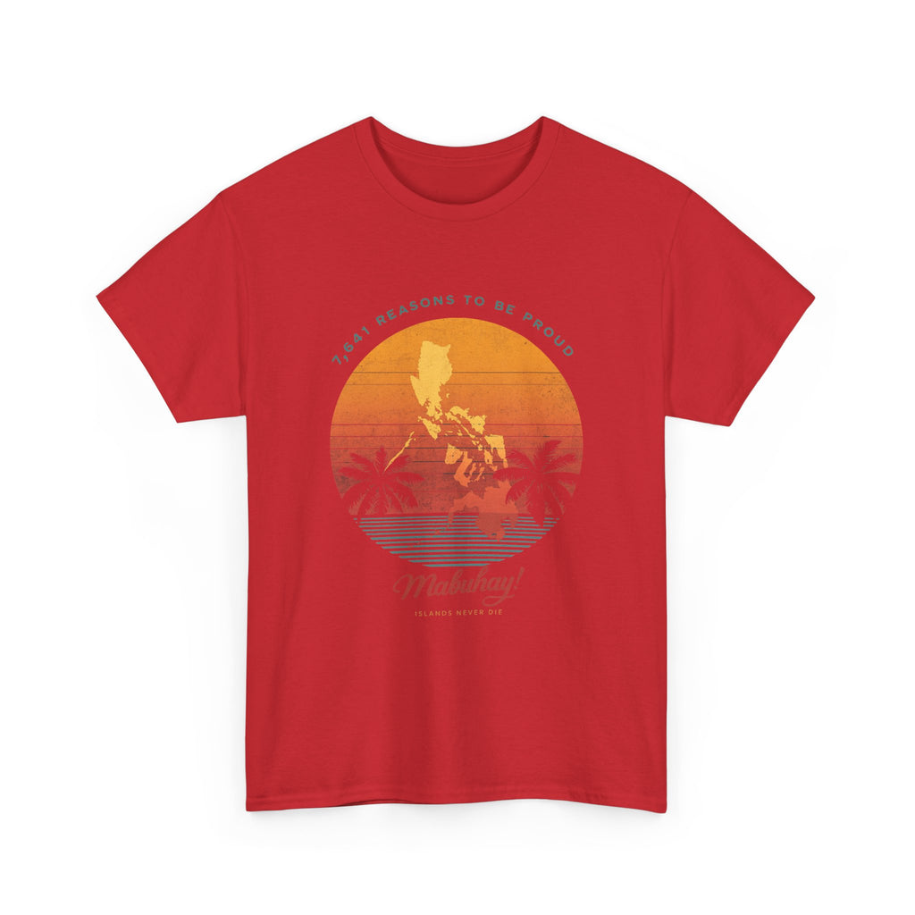 T-Shirt - 'Mabuhay' Tropical Sunset Philippines Pride Tee