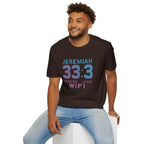 T‑Shirt — Jeremiah 33:3 'Heaven Has WiFi' Inspirational Christian Tee