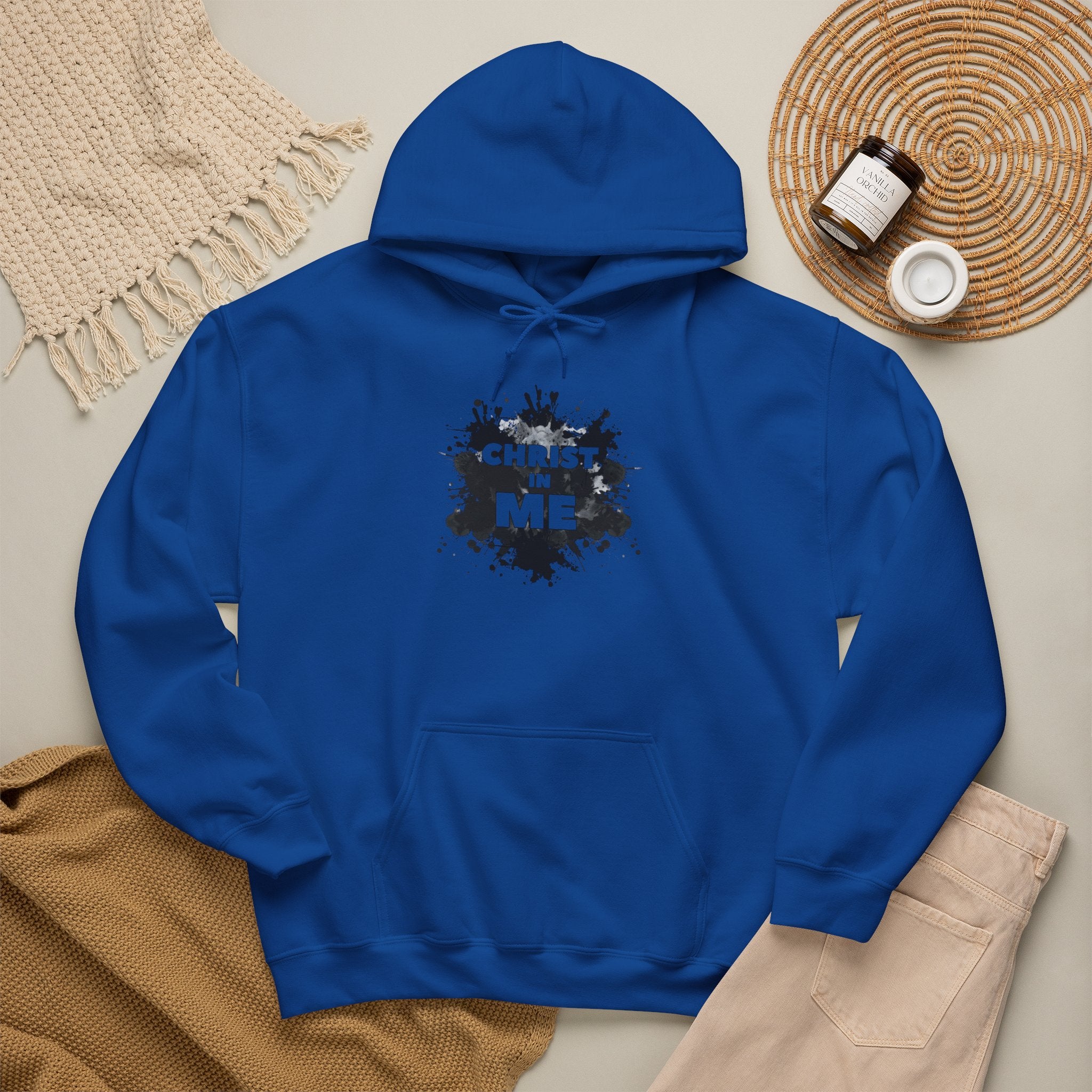Christ in Me Hoodie — Christian Faith Graphic Pullover