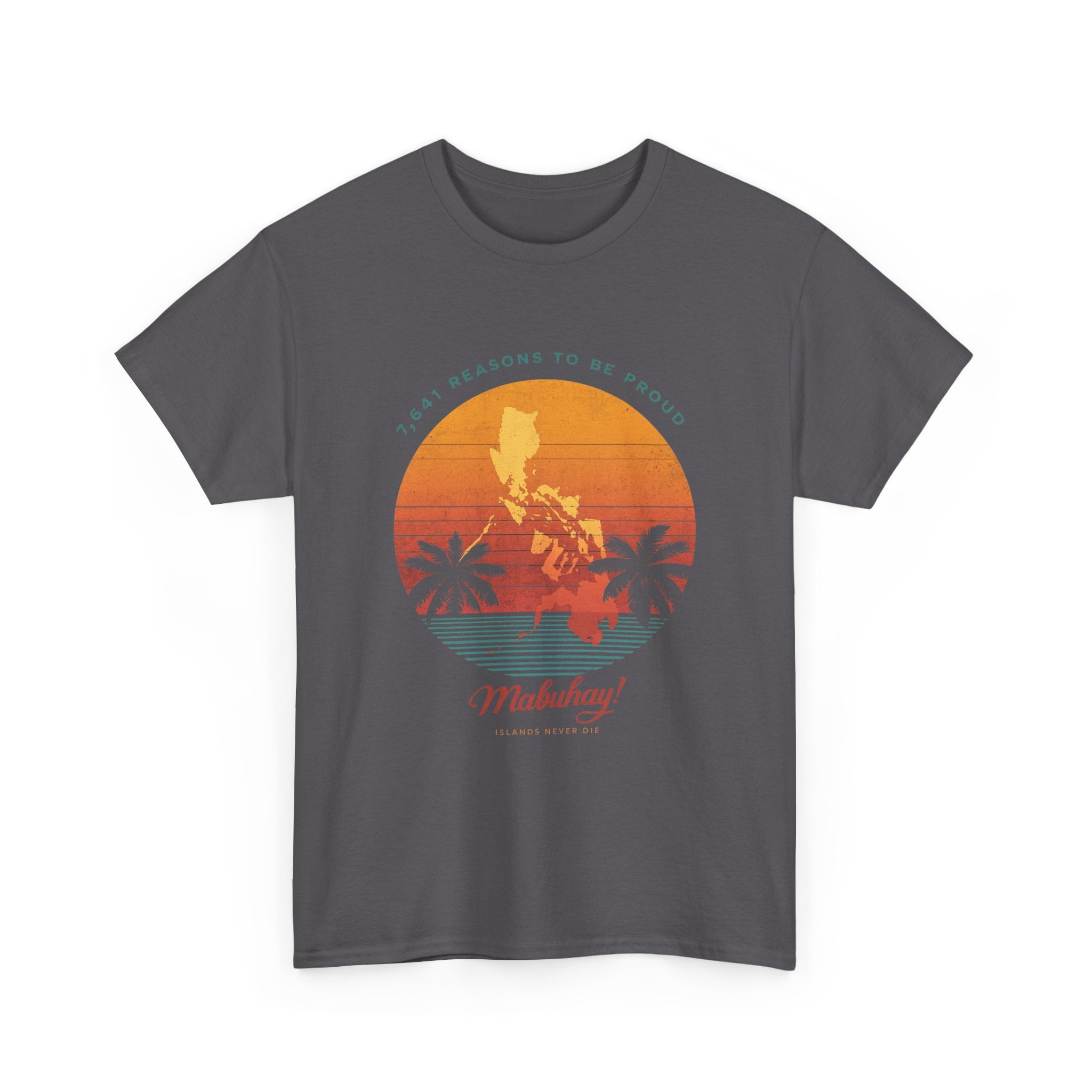 T-Shirt - 'Mabuhay' Tropical Sunset Philippines Pride Tee