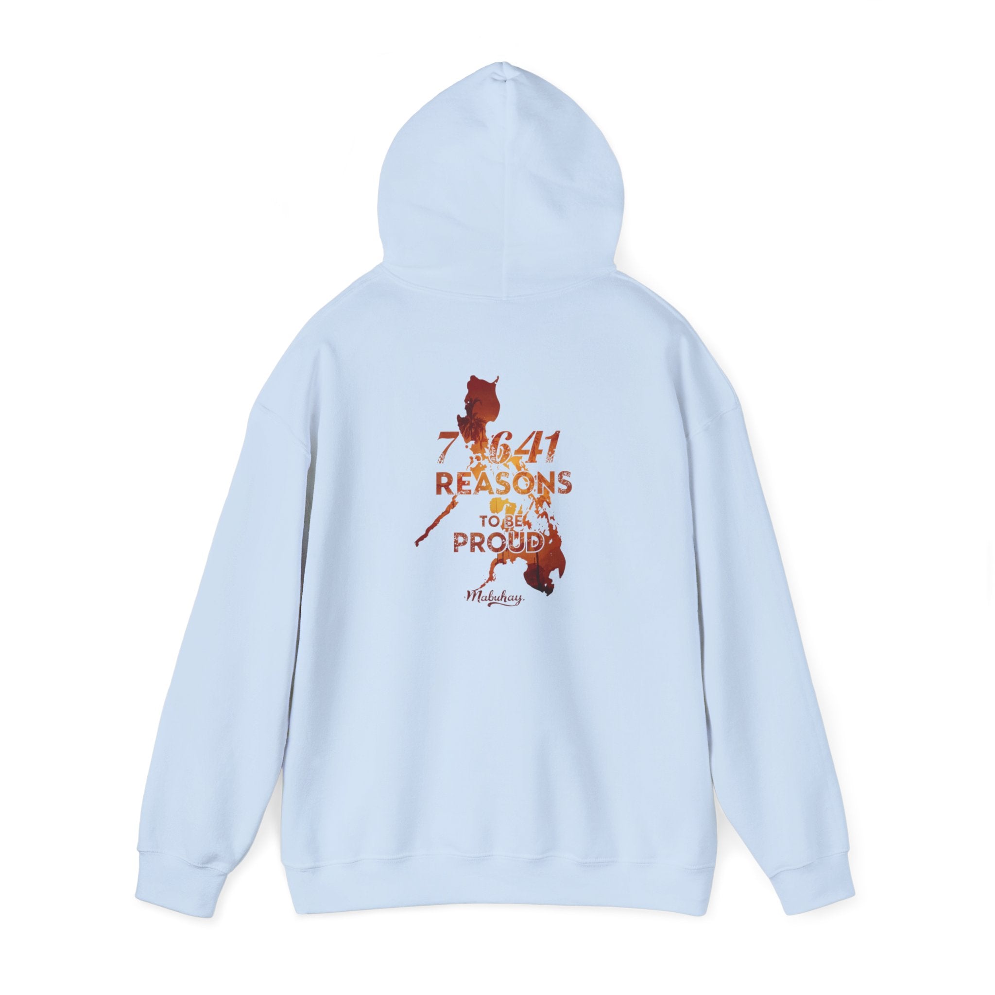 7641 Reasons To Be Proud Pinoy Hoodie — Philippines Graphic Pullover