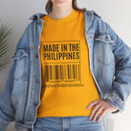 Made in the Philippines T‑Shirt — Barcode Heritage Tee