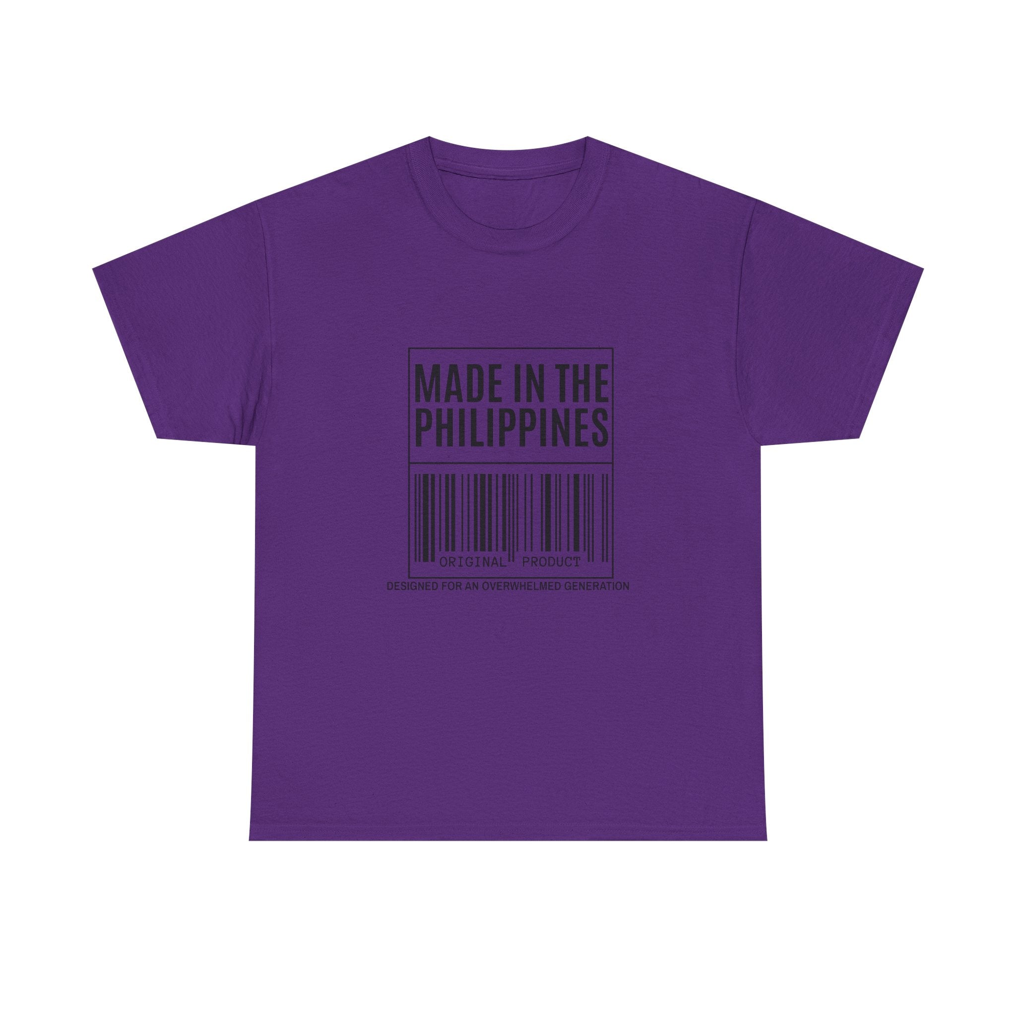 Made in the Philippines T‑Shirt — Barcode Heritage Tee