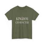 Kingdom Character T-Shirt — Minimalist Faith Graphic Tee