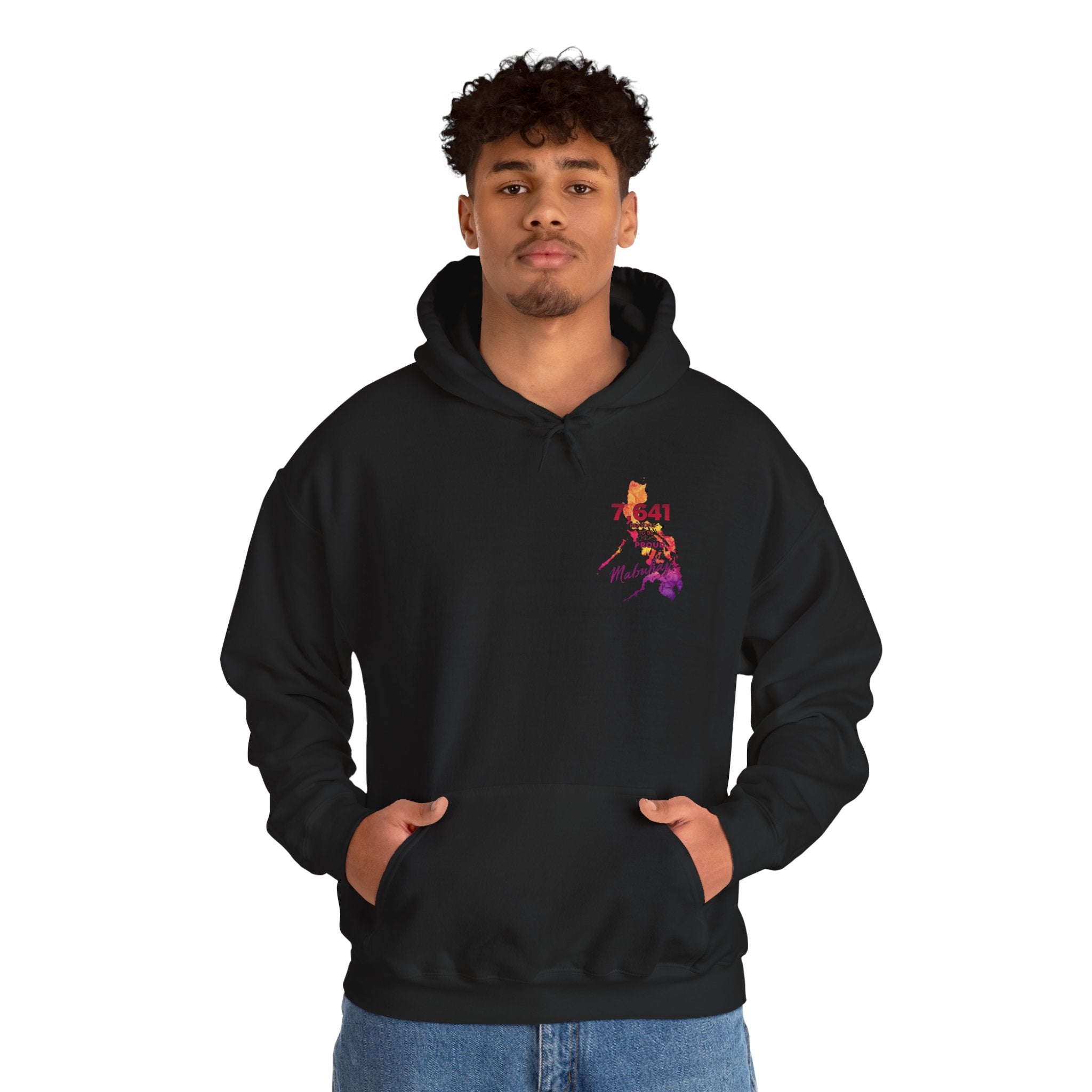 Philippines Pride Hoodie — 7,641 Map Design