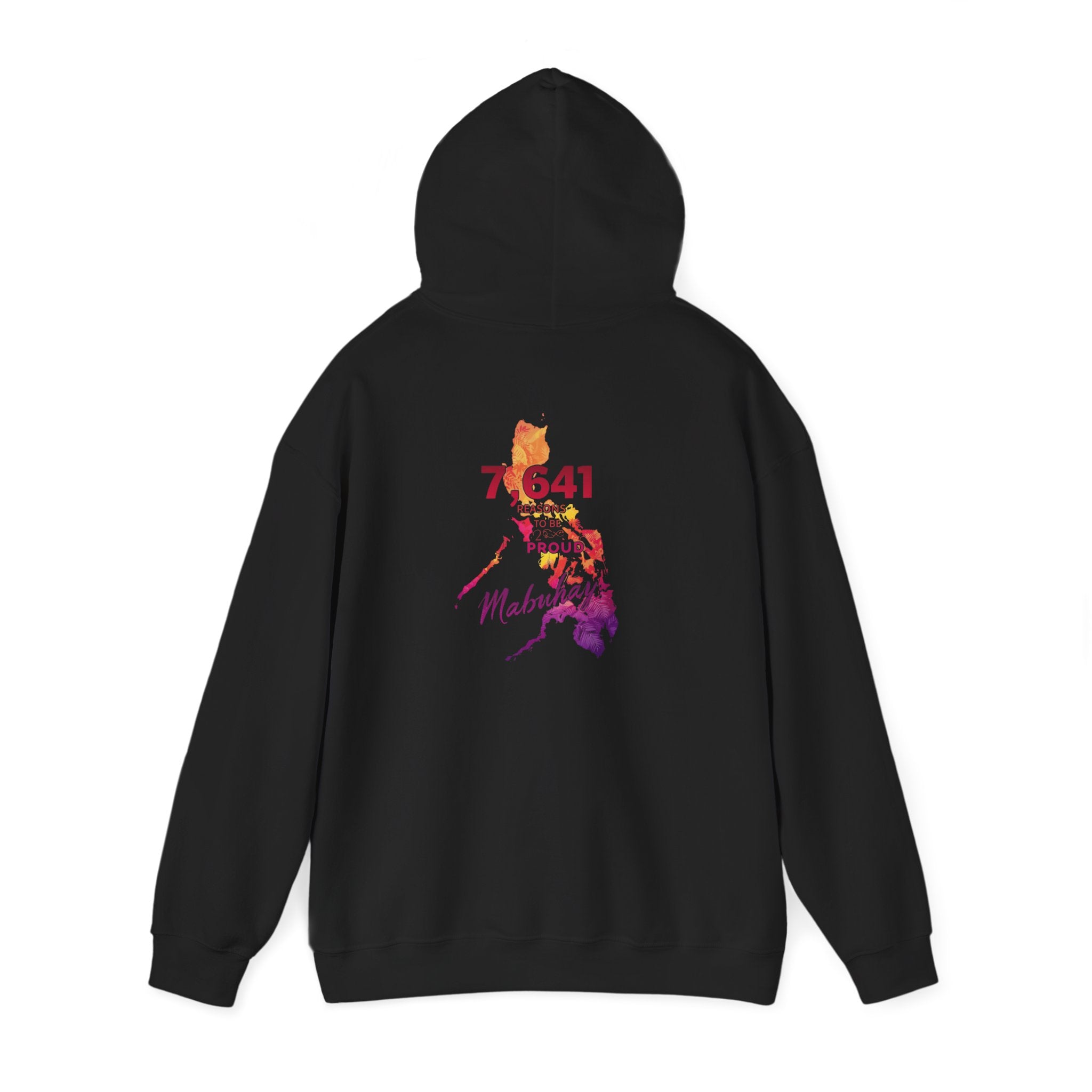 Philippines Pride Hoodie — 7,641 Map Design