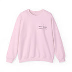 Prayer Graphic Sweatshirt — “Pray More, Panic Less” Crewneck