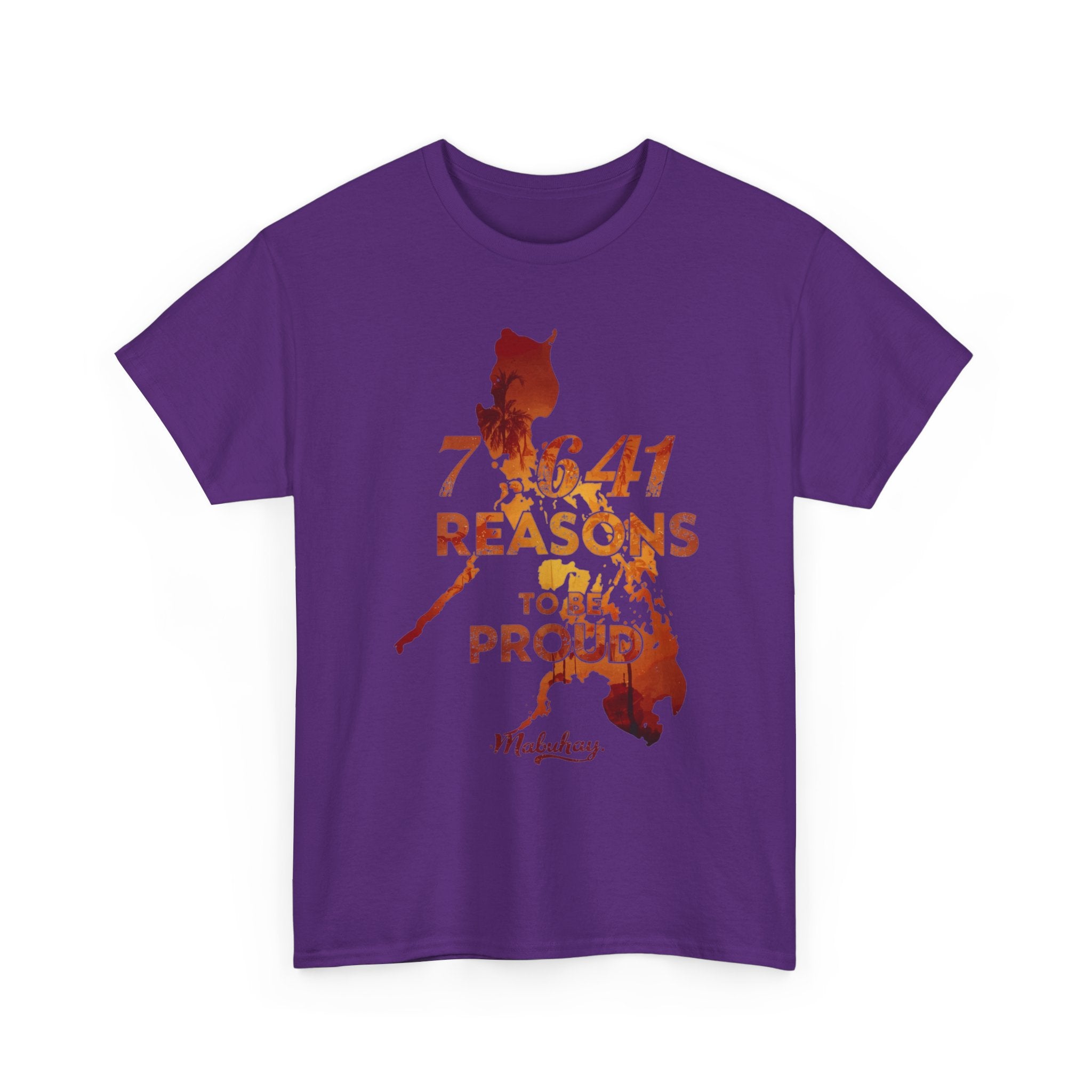 Philippines Pride Tee — "7,641 Reasons to Be Proud" Map Graphic