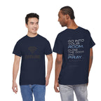 Christian 'Offline' Tee — Back Print: "Go Into Your Room, Close the Door and Pray"