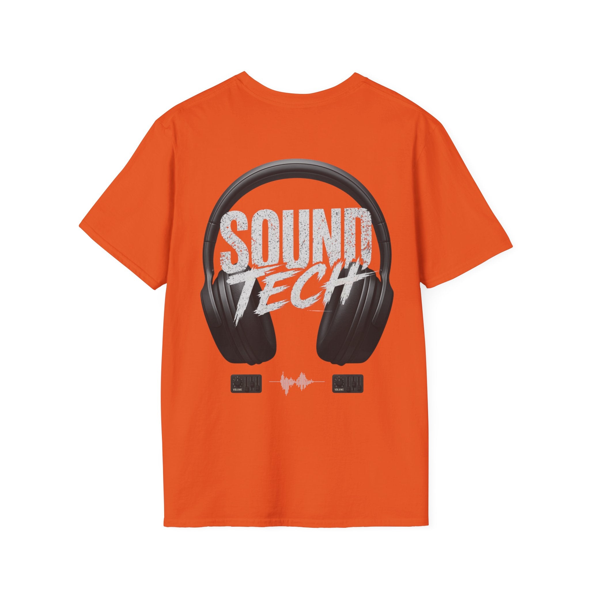 Sound Tech T‑Shirt — Minimalist Crew Neck Tee