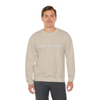 Christian Crewneck Sweatshirt "Made For More" Ephesians 2:10 Pullover, Inspirational Scripture Apparel, Faith Graphic Sweatshirt