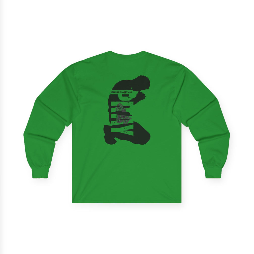 Pray More Long Sleeve Tee