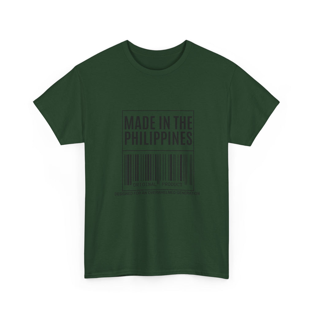 Made in the Philippines T‑Shirt — Barcode Heritage Tee