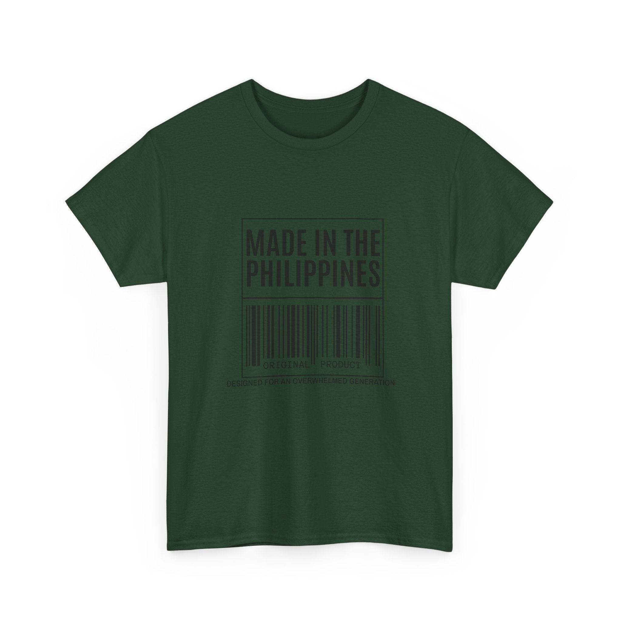 Made in the Philippines T‑Shirt — Barcode Heritage Tee