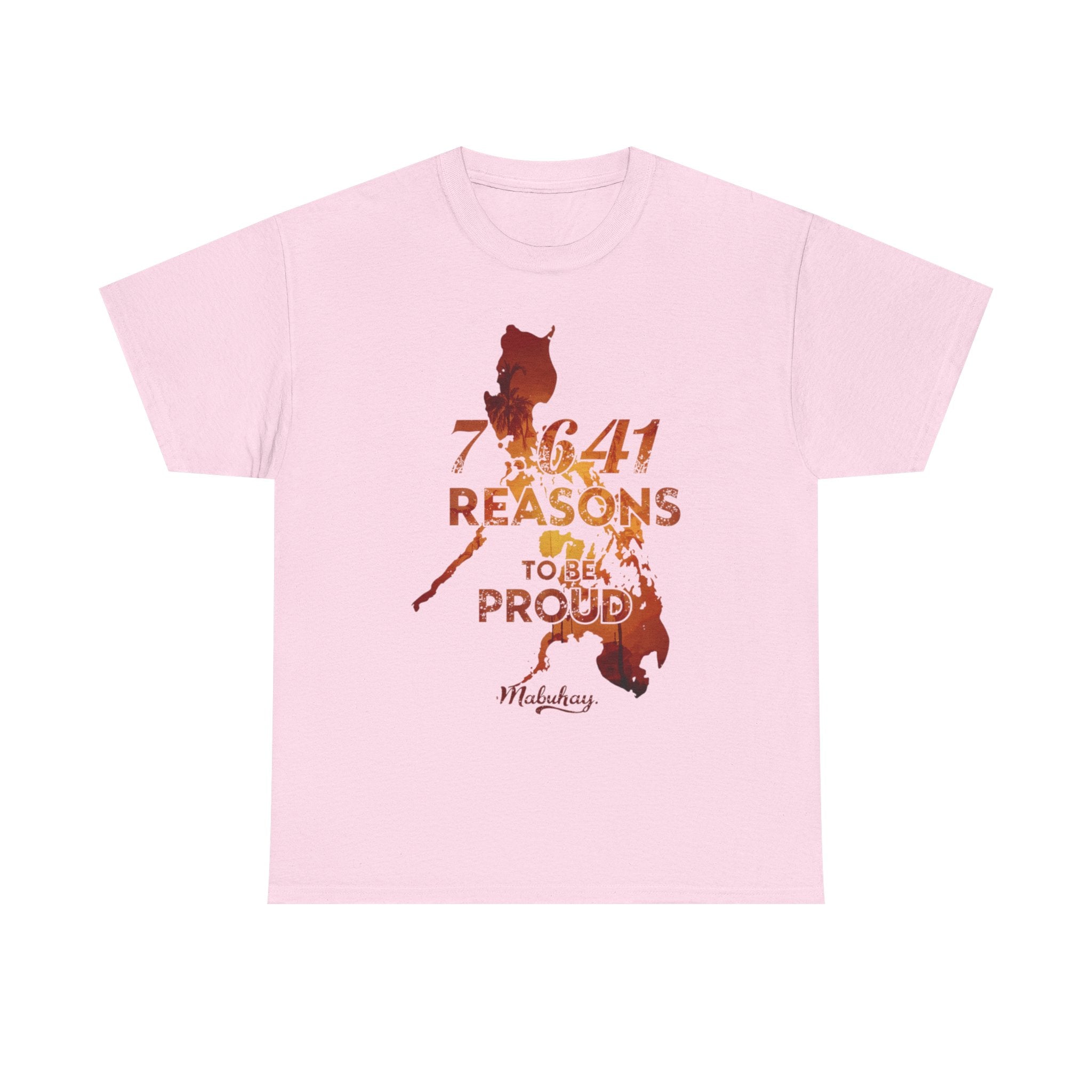 Philippines Pride Tee — "7,641 Reasons to Be Proud" Map Graphic