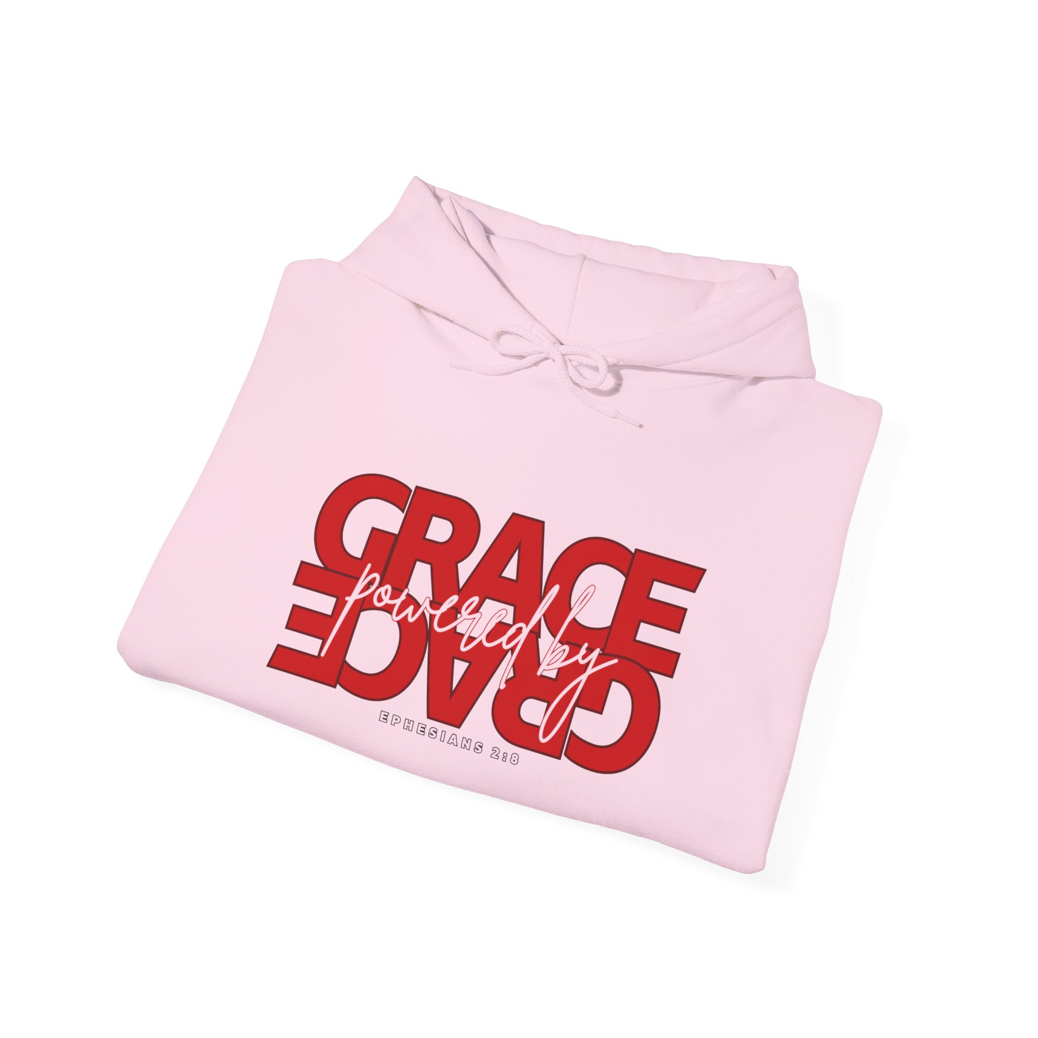 Grace Reversed Hoodie — Faith-Inspired Graphic Sweatshirt