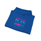 God's Plan Hoodie — Faith-Inspired Retro Graphic Sweatshirt