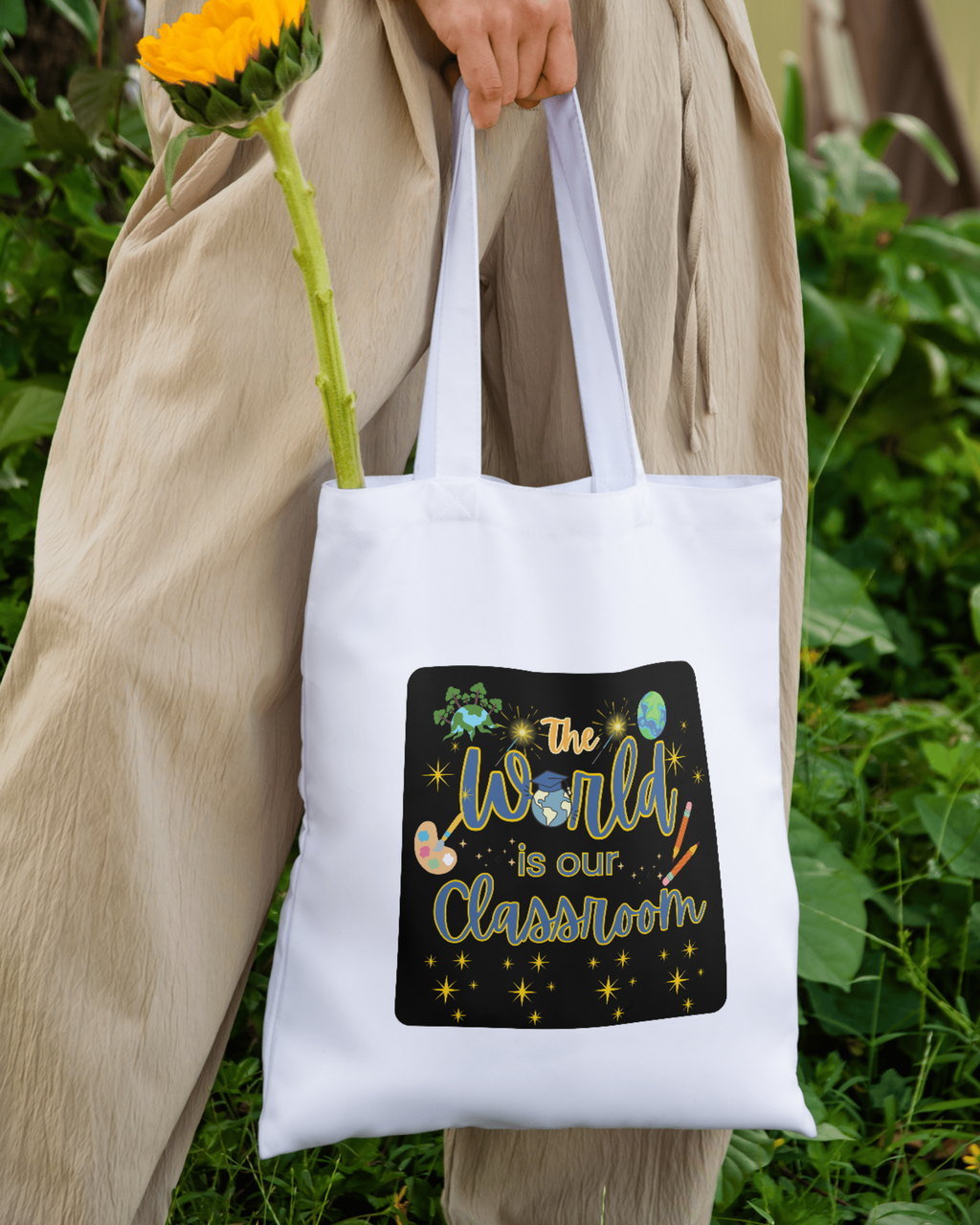 The World Is Our Classroom Homeschool Sticker – Charlotte Mason Inspired Education Decal - The Outer Space