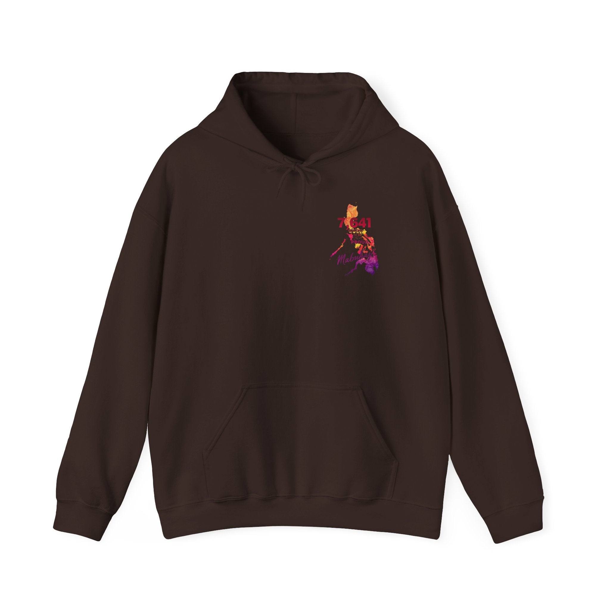 Philippines Pride Hoodie — 7,641 Map Design