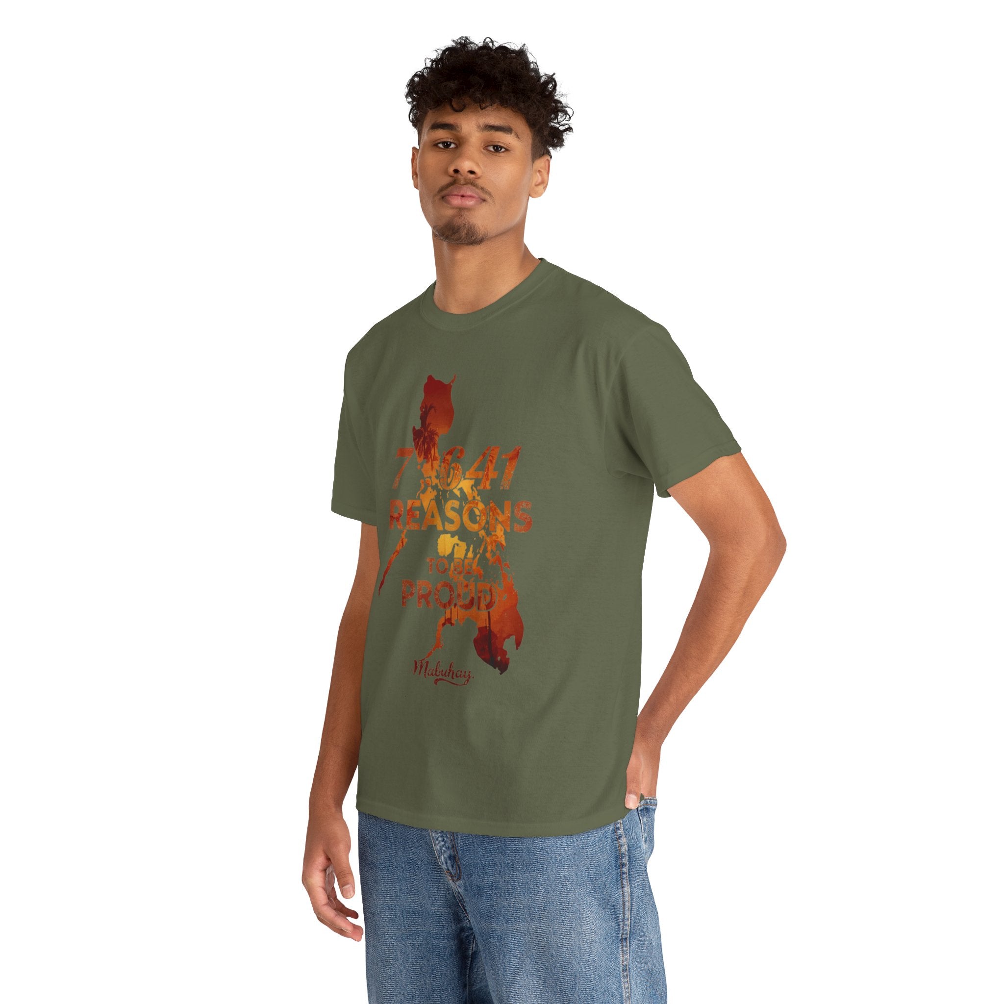 Philippines Pride Tee — "7,641 Reasons to Be Proud" Map Graphic