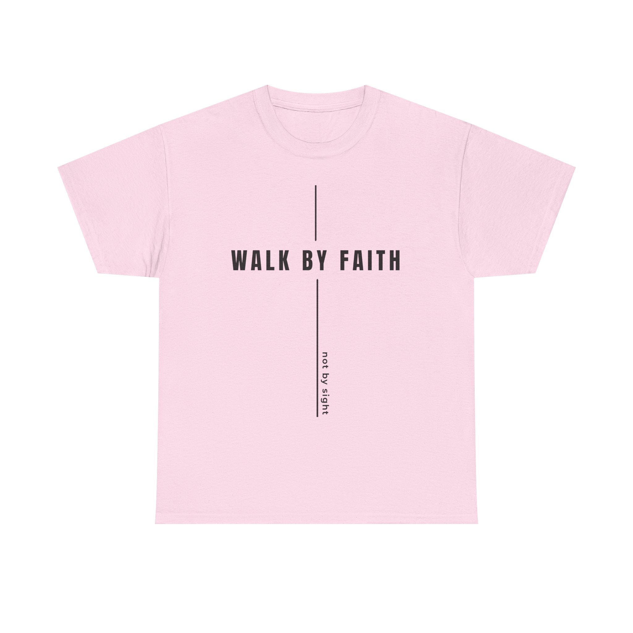 Christian 'Walk By Faith' Tee — Inspirational Faith T-Shirt