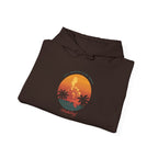 Hoodie • Mabuhay Sunset Palm Graphic — "Philippines" Retro Beach Vibes