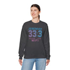 Christian Crewneck Sweatshirt "Heaven Has WiFi" Jeremiah 33:3 Pullover, Faith Graphic Sweatshirt, Religious Apparel