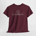 Christian Cross Graphic Tee — "Jesus and I Live By Faith" Inspirational Bible Verse Shirt