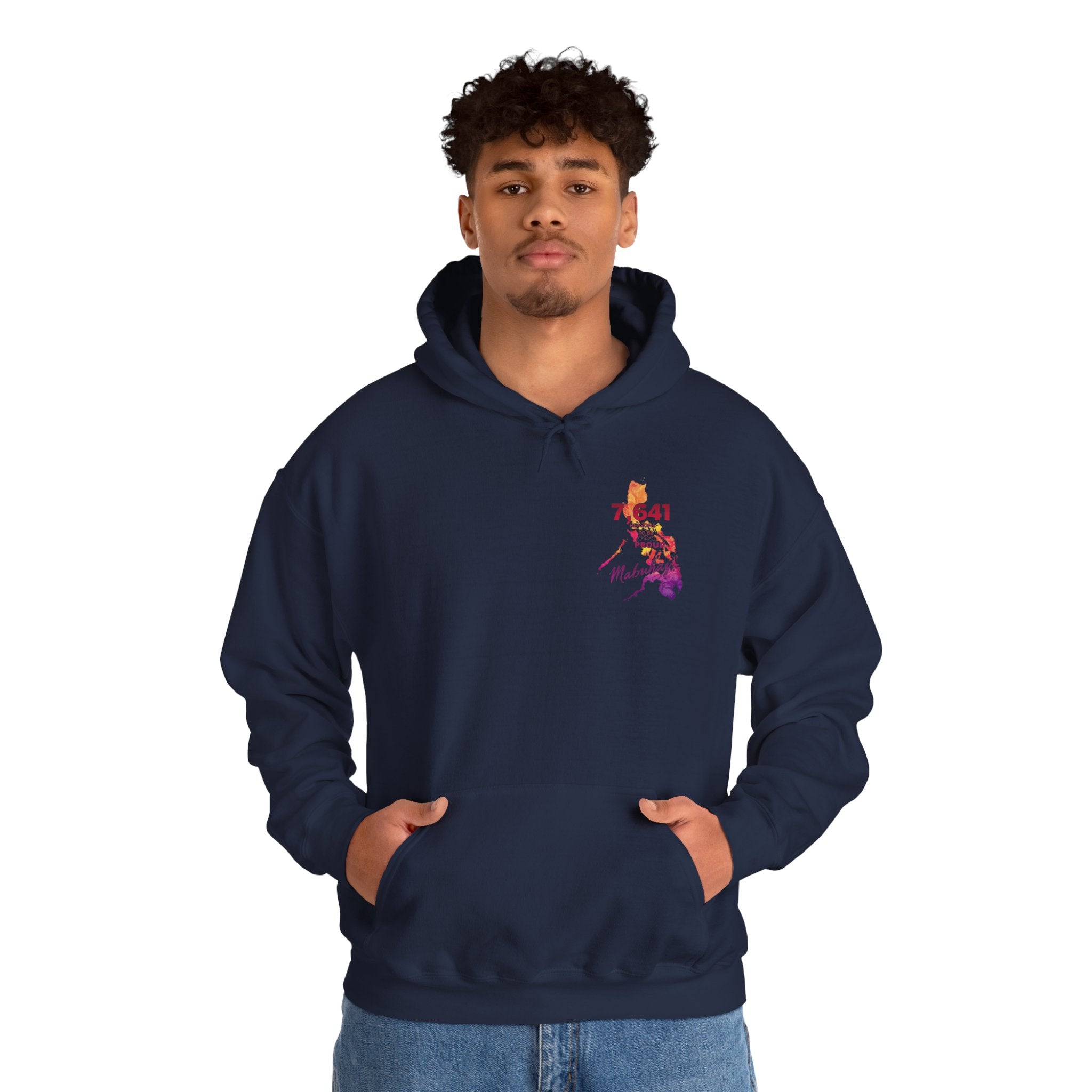 Philippines Pride Hoodie — 7,641 Map Design